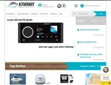 Tablet Screenshot of on-yacht.com